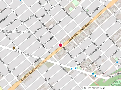 Location of Jean-Guy Gingras Enr at 456 Rue Saint-Germain, Québec