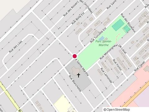 Location of Jean-Luc Labrecque Peintre Inc at 1326  Rue Sainte-Marthe, Thetford Mines