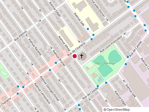 Location of Jean-Nicolet Elementary School – Annex at 11135 avenue Alfred, Montreal-Nord
