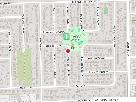 Location of Jean-Pascal Blais Construction Inc at 105 Rue des Colibris, Sherbrooke