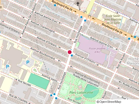 Location of Jean-Philipe Varin Cpa at 2579 avenue d'Orleans, Montréal