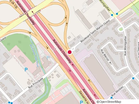 Location of Jean-Pierre Gauthier Excav at 5367 boulevard Saint-Martin O, Laval