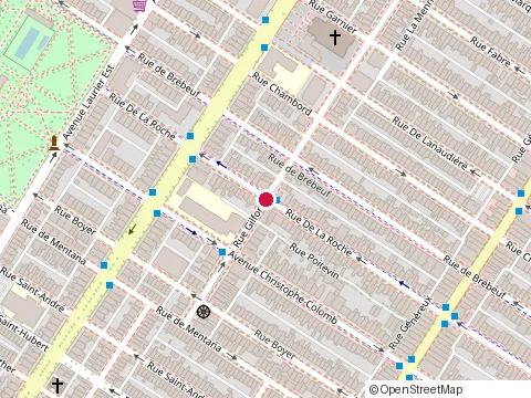 Location of Jean-Pierre Muyard at 4717 de la Roche St, Montréal