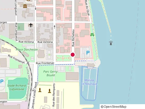 Location of Jean-Pierre Wells at 100 Rue Richelieu # 250, Saint-Jean-sur-Richelieu