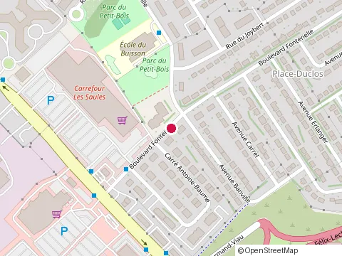Location of Jeff Excavation at 2-3825 boulevard Fontenelle, Québec