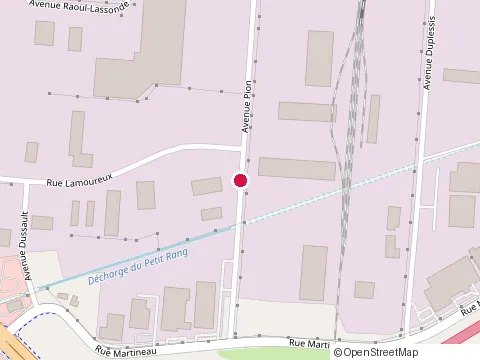 Location of Jefo Construction at 7450 avenue Pion, Saint-Hyacinthe