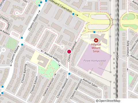 Location of Jenson Construction Ltd at 6803 Heywood, Côte Saint-Luc