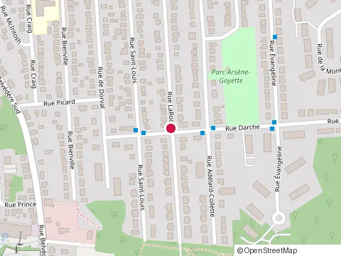 Location of Jessica Mca at 1616 Rue Larocque, Sherbrooke