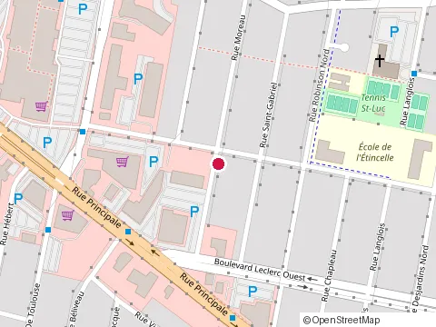 Location of Jessica Tremblay Denturologiste - Granby at 35 Rue Moreau, Granby