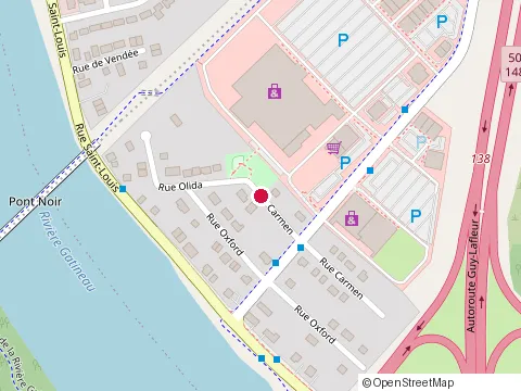 Location of Jessycake at 56 Rue Carmen, Gatineau