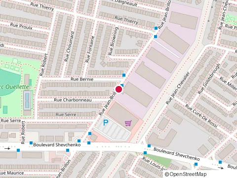 Location of Jeu Arnold Paintball at 8136 Rue Jean-Brillon, LaSalle