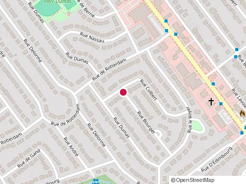 Location of Jeunesse Rivartibonitienne Pour le Developpement et le Progres (Jrdp) at 1681 Rue Bourget, Laval
