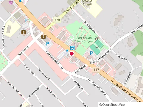 Location of Jfb Électrique at 1007 Bd de Sainte-Adèle, Sainte-Adèle