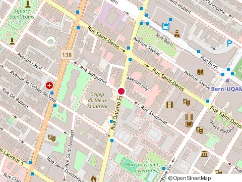 Location of Jiangs Maison Rénovation Inc. at 2190 Ontario St E, Montréal