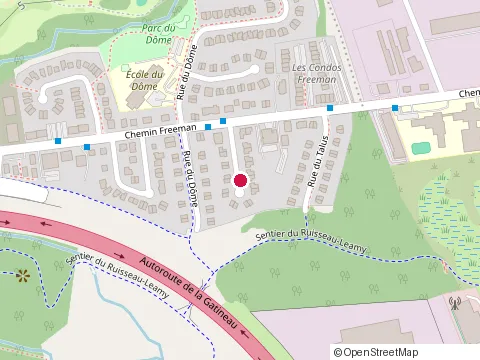 Location of Jinspect Service at 7 impasse du Marais, Gatineau