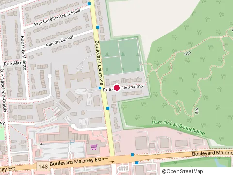 Location of Jjv Consultant Enr at 411 Rue des Geraniums, Gatineau