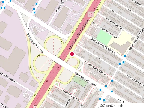 Location of Jlp Construction Inc at 7732 avenue Baldwin, Anjou
