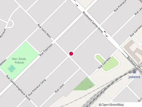 Location of Jml Peinture at 424 avenue du Précieux-Sang, Joliette