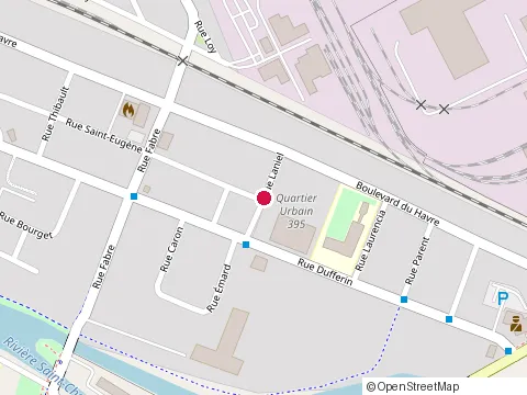 Location of Jo le Peintre Plus at 185 Rue Saint-Eugène, Salaberry-de-Valleyfield