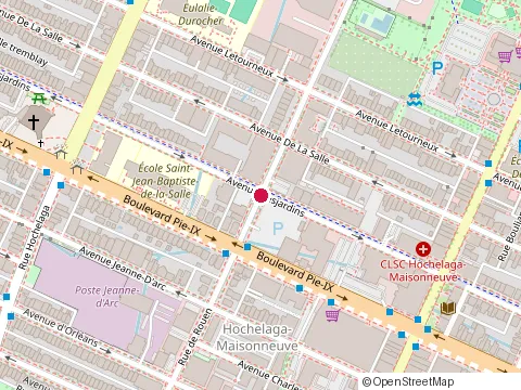 Location of Jo-Ber Enr-les Entreprises at 4135 Rue de Rouen, Montréal