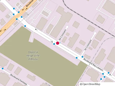 Location of Jobin Benoit Inc at 101-10801 boulevard Ray-Lawson, Anjou