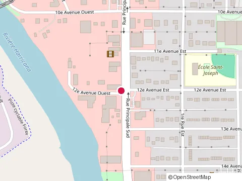 Location of Joccivano at 152 Rue Principale S, Amos