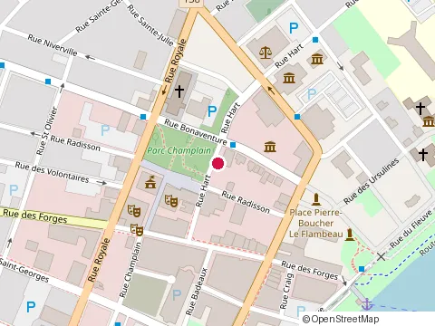 Location of Jocelyne Duplessis at 1259 Rue Hart # 200, Trois-Rivières