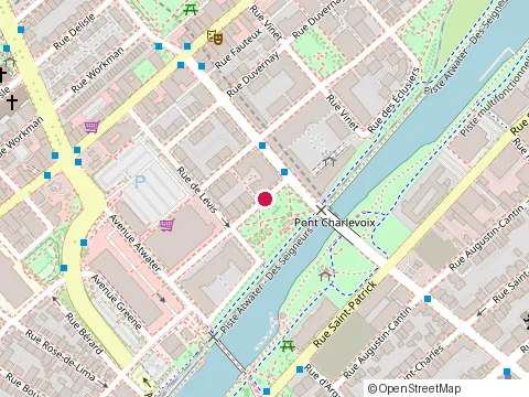 Location of Joceylne Bourassa Golf Inc at 602-2635 Rue Rufus-Rockhead, Montréal