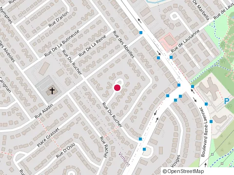 Location of Jodoin et Guay Cga at 2221 Place du Rucher, Laval