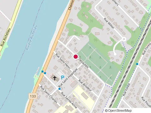Location of Johane Deblois Designer de Jardin at 40 Rue Désautels, Mont-Saint-Hilaire