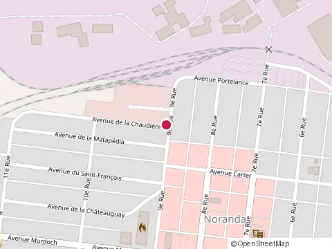 Location of Johanie Béchard-Plourde Psychologue at 206 9E Rue, Rouyn-Noranda