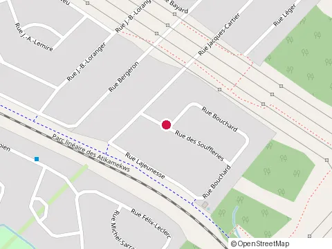 Location of John Hewitt at 1540 Rue Bouchard, Trois-Rivières