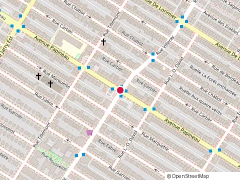 Location of John&Sons Renovation at 7662 avenue Papineau, Montréal