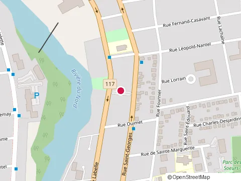 Location of Johnny at 603 Rue Saint-Georges, Saint-Jérôme