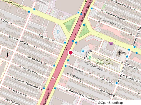 Location of Joie des Enfants (la) at 8520 Rue Saint-Urbain, Montréal