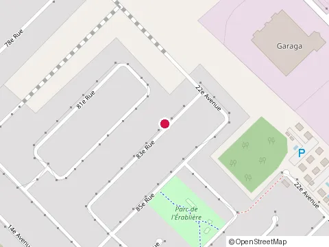 Location of Joindre Kouture Constructions at 1955 81E Rue, Saint-Georges