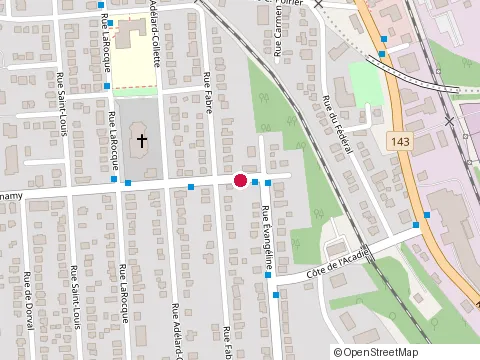Location of Joint et Peinture Carier et Fauteux at 223 Rue Mcmanamy, Sherbrooke