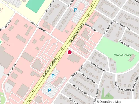 Location of Jomphe Viateur at 942 Rue Chabanel, Chicoutimi