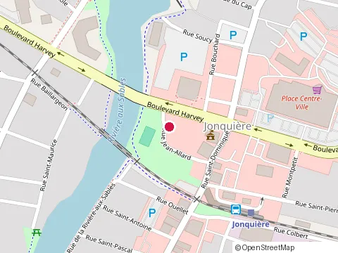 Location of Jonquière Médic at 2354 Rue Saint-Dominique, Jonquière