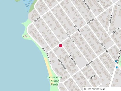 Location of Jop Renovation at 2900 21E Av, Laval