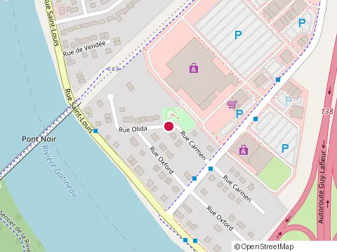 Location of Jorok Construction at 7 C Rue Olida, Gatineau