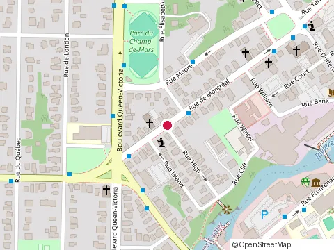 Location of Josée Labrecque - Travailleuse Sociale at 450 Rue de Montréal, Sherbrooke