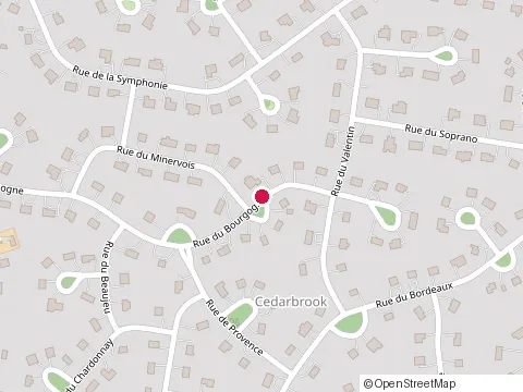 Location of Josee Studio at 2566 place du Bolero, Saint-Lazare