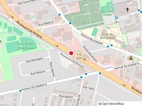 Location of Josée Touchette Optics at 987 boulevard de Périgny, Chambly
