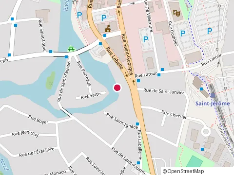 Location of Journal le Mirabel (le) at Saint-Georges 179 Rue, Saint-Jérôme