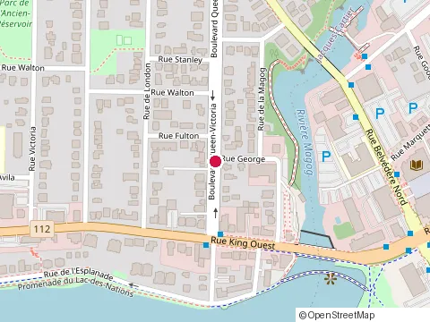 Location of Joyce Breault-Bilodeau, Travailleuse Sociale at 4659 Rue Gustave, Sherbrooke