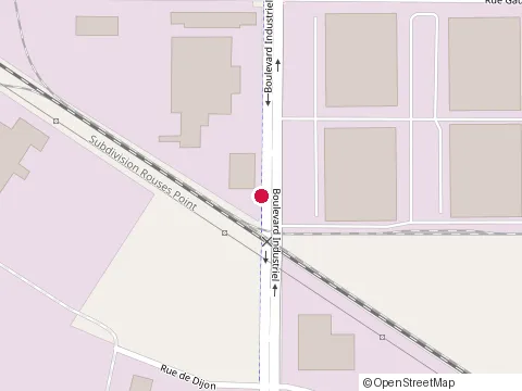 Location of Jp Brodeur Location at 592 Boulevard Industriel, Saint-Jean-sur-Richelieu