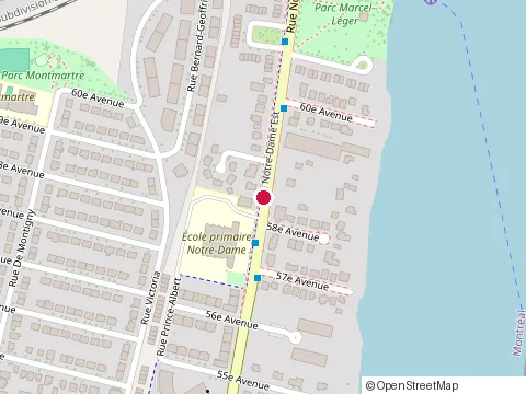 Location of Jr Auto at 14464 Rue Notre-Dame Est, Montréal