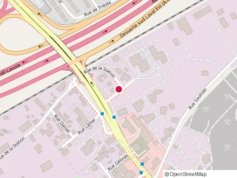 Location of Jr Lavoie at 41 Morane, Laval