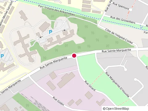 Location of Jsg Excavation at 3142 Rue Sainte-Marguerite, Trois-Rivières